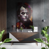 Joker Brushed Aluminum Dibond Wall Art.